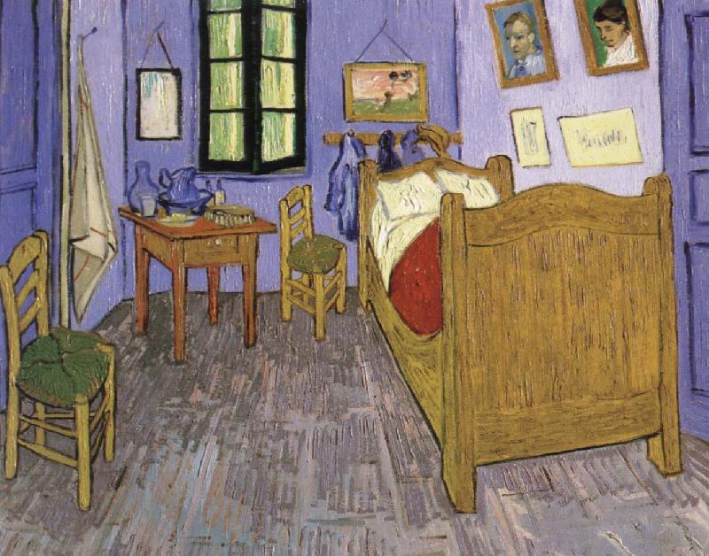 Vincent Van Gogh the bedroom at arles